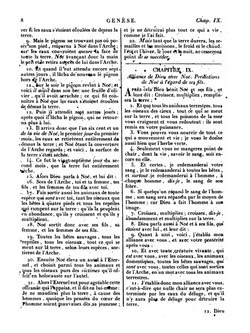La Sainte Bible. Ou L'Ancien et le Nouveau Testament | J.F. Ostervald