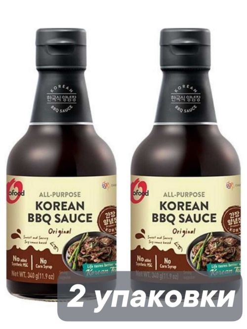 Корейский соус барбекю Daesang Korean BBQ Original 340 г x 2 шт