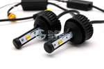 Aozoom ДХО в поворотники 1156/7440 (2 в 1) S25/T20 (BAU15S/WY21W) белый+оранжевый (комплект, 2шт)