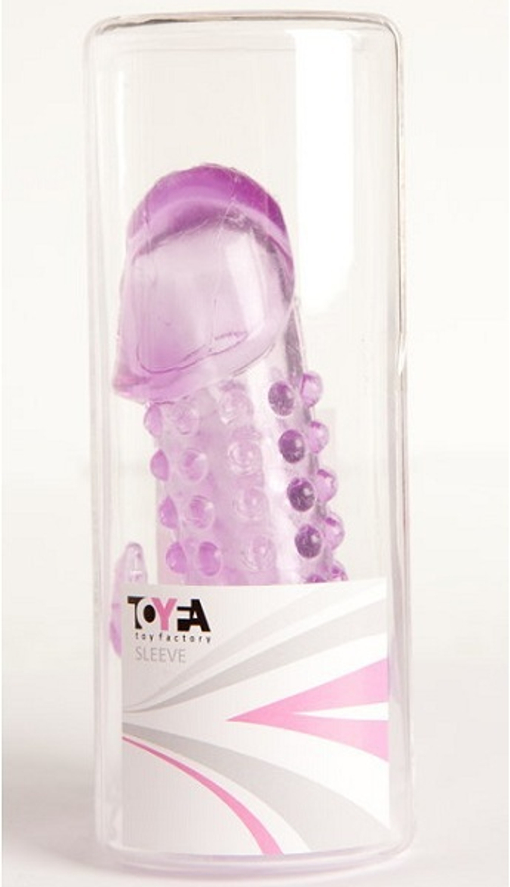 Закрытая фиолетовая насадка с 2 отростками