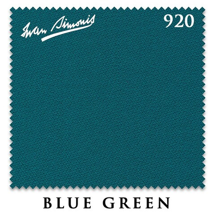 Сукно "Iwan Simonis 920" 195см Blue Green