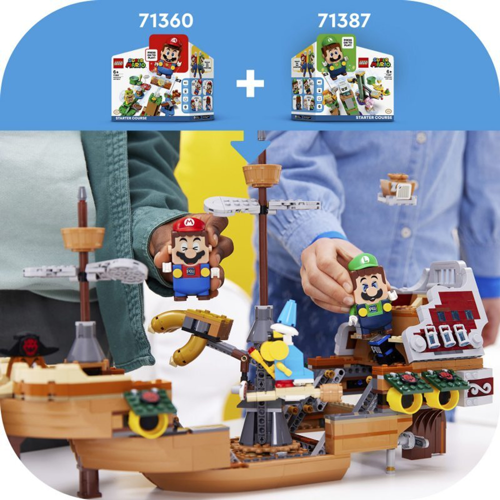 LEGO Super Mario 71391 Боузер Дирижабль