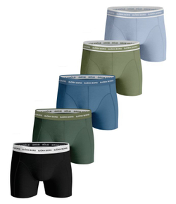 Мужские спортивные боксеры Björn Borg Short Sammy Solids 5P - black beauty