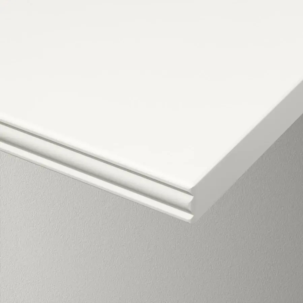 Полка настенная - BERGSHULT/SANDSHULT IKEA/БЕРГСХУЛЬТ/ САНДСХУЛЬТ ИКЕА, 120х30 см, белый
