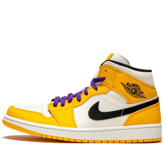 Кроссовки Nike Air Jordan 1 Mid SE "Lakers"
