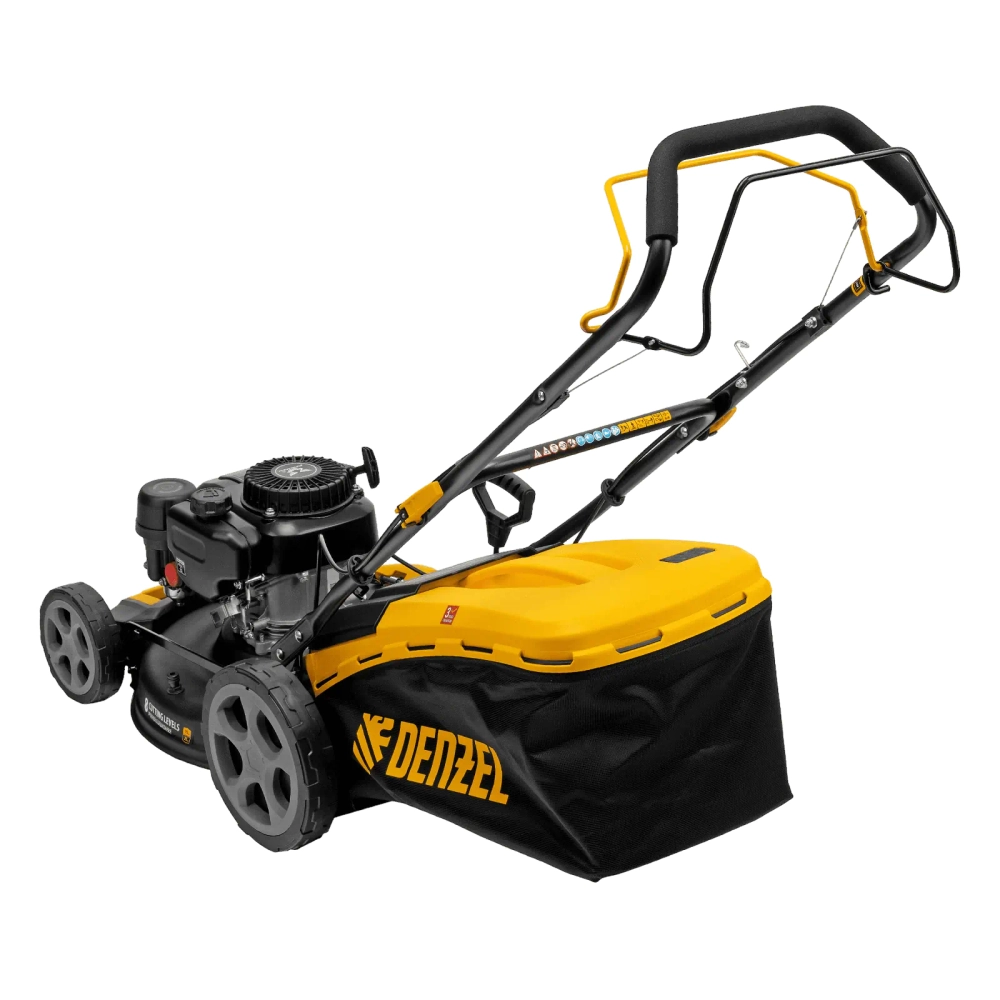 Газонокосилка бензиновая DENZEL GLR-460SP-ZS: 3.5 л.с., нож 46 см, 58824