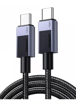 Кабель для iPhone 16 Pro, Samsung 240w быстрая зарядка 1м