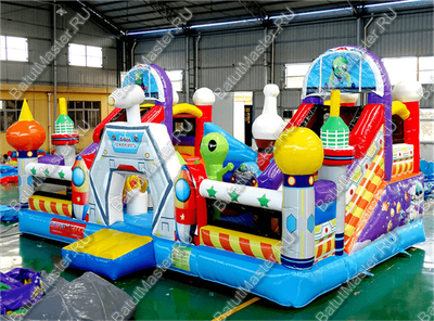 Коммерческий надувной батут "Инопланетяне"