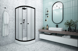 душевое ограждение матовое стекло