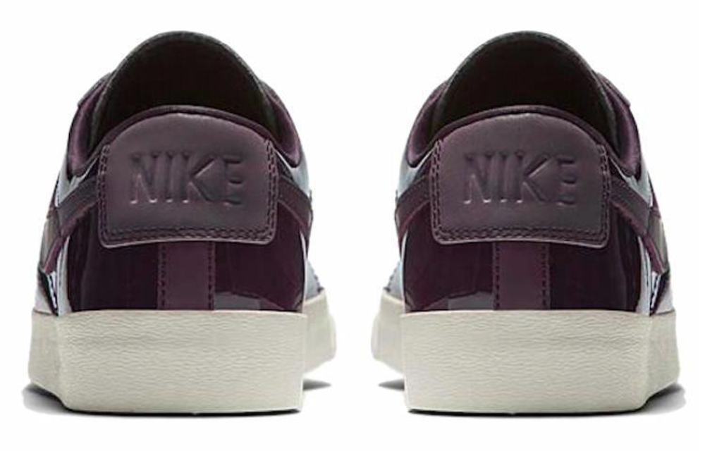 Кроссовки Nike Blazer Low Nocturne Port Wine (Женская размерная сетка)