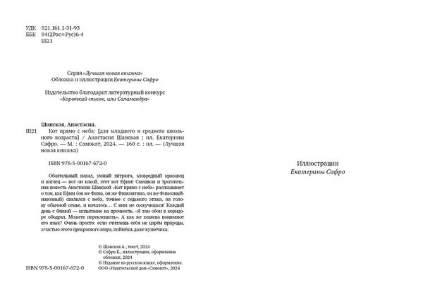 Кот прямо с неба