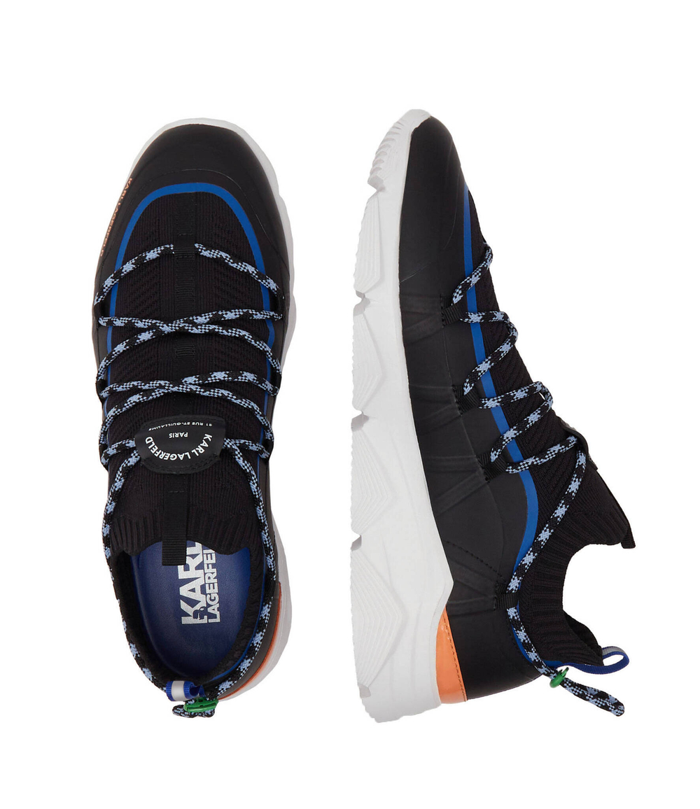 Кроссовки VERGER Hiker Lo Karl Lagerfeld - черный(KL51643)