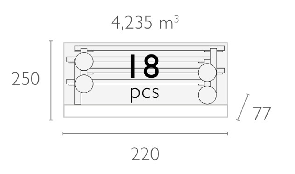 Шезлонг-лежак металлический Siesta Contract Casablanca, бежевый