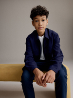 Рубашка для мальчика Next E25-143, Темно-синий