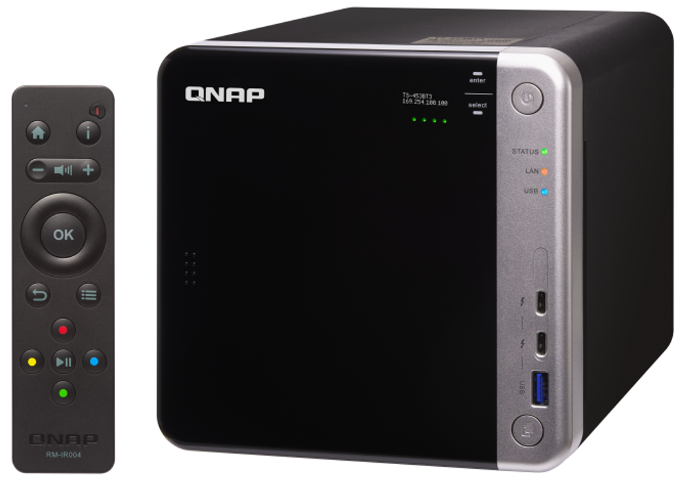 Сетевой накопитель  QNAP TS-453BT3-8G