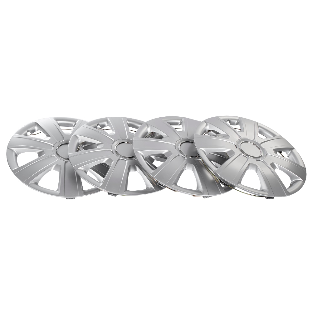Колпаки R15 Gamma 4шт (серебристые) ABS-пластик ARNEZI A0702048