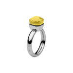 Кольцо Qudo Firenze citrine 16 мм 611690/15.9 BR/S