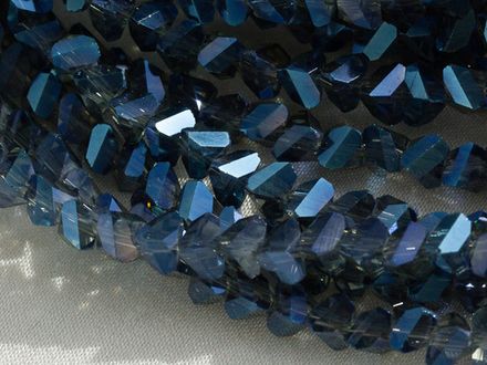 Нить бусин для украшений 4мм (ювелирное стекло)