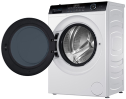 Стиральная машина с сушкой Haier HWD80-BP14959A, белый/черный. Товар уцененный