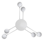 8235/6C LN Люстра GX53 6*10Вт 220В IP20 COMFI