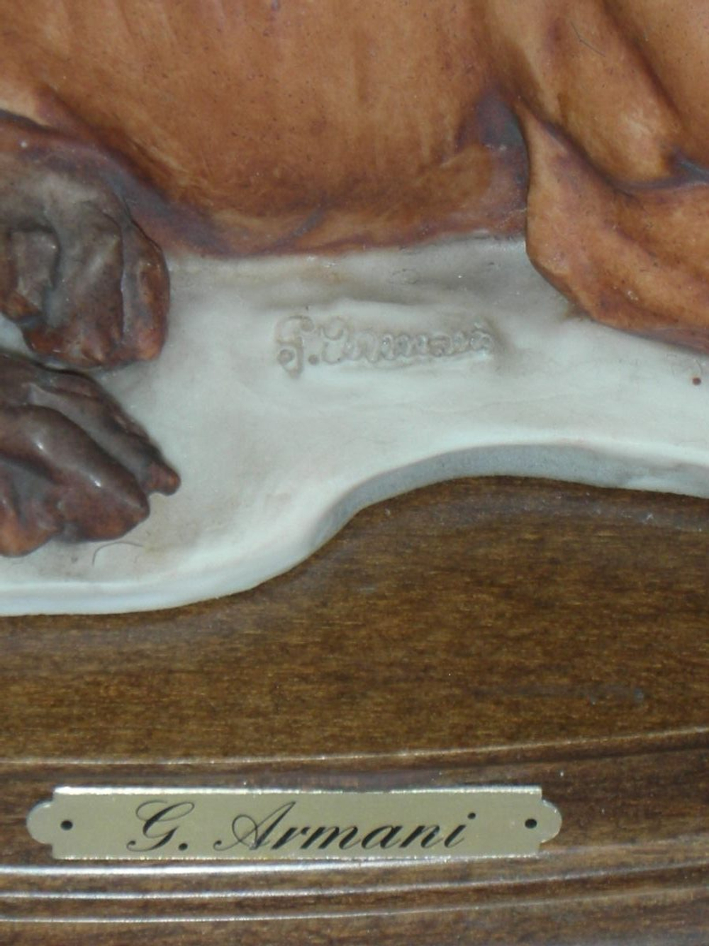 Статуэтка. Фарфор. Собака Такса. Capodimonte. Италия