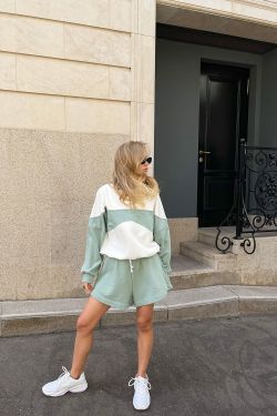 Шорты укороченные в цвете холодная мята