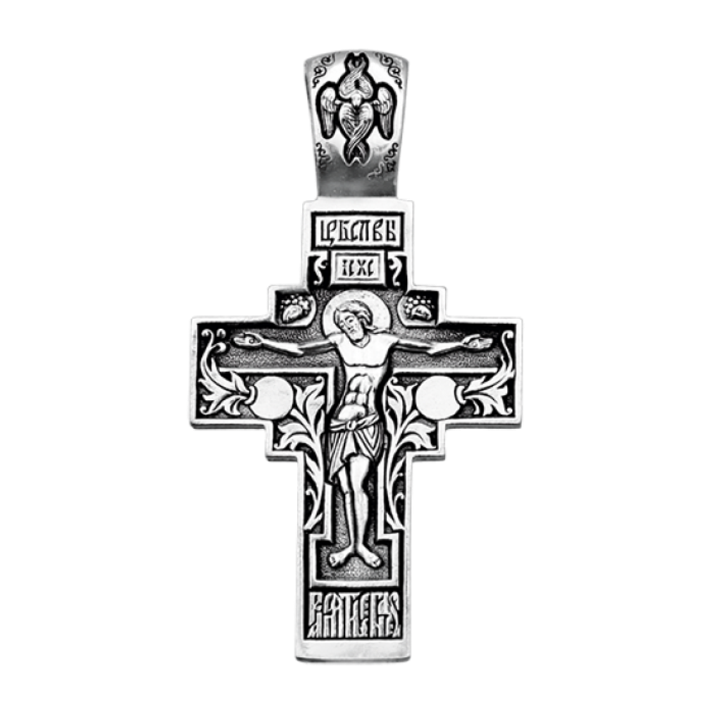 Крест нательный с иконой "Не рыдай мене Мати".