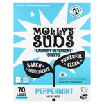 Molly's Suds, средство для стирки, перечная мята, 35 шт.