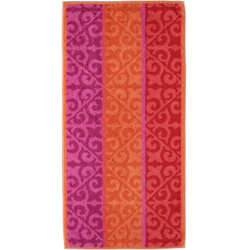 Полотенце 50x100 Cawo Casa Jacquard 534 малиновое