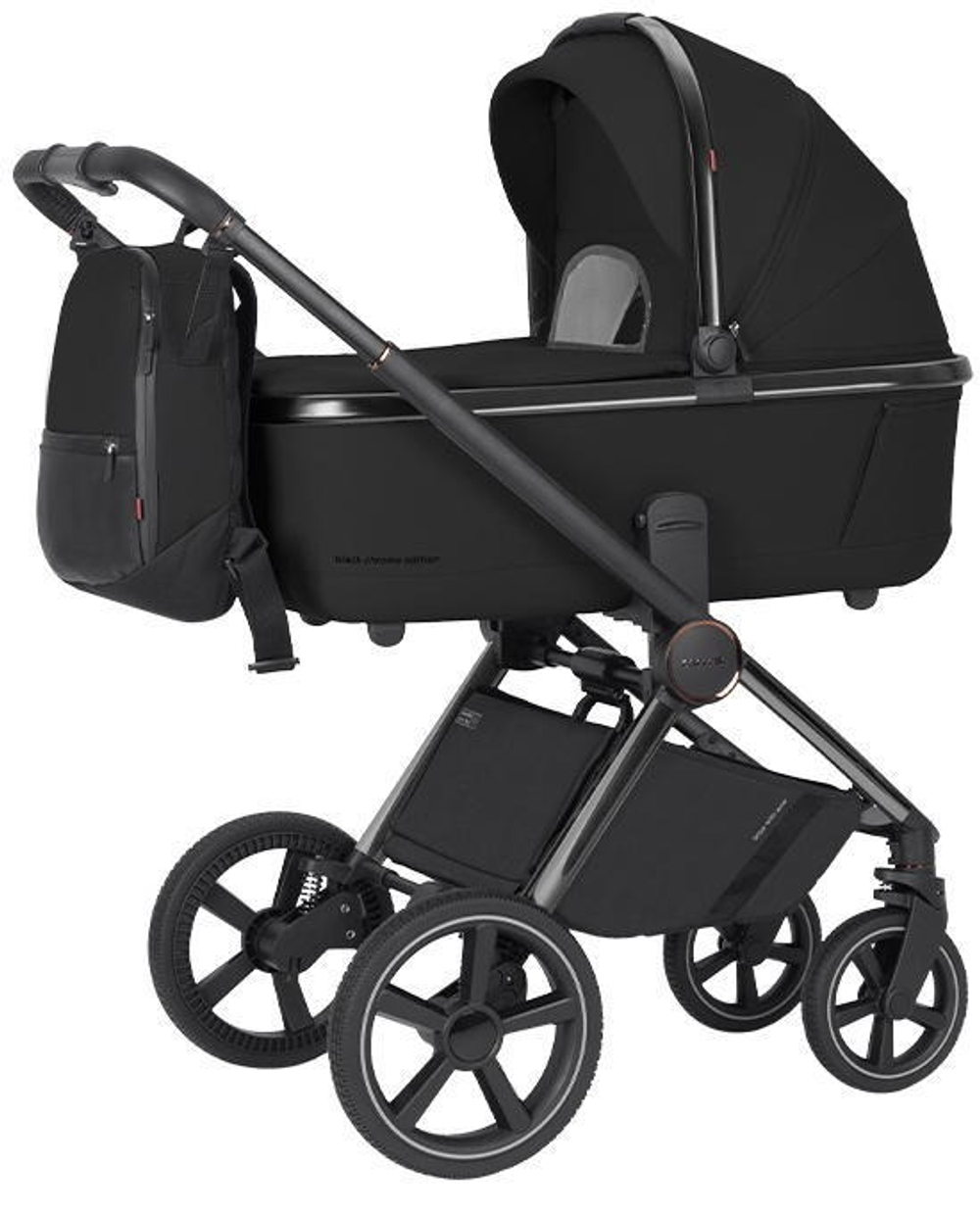 Carrello Коляска 2 в 1 Ultimo Sable Black CHROME