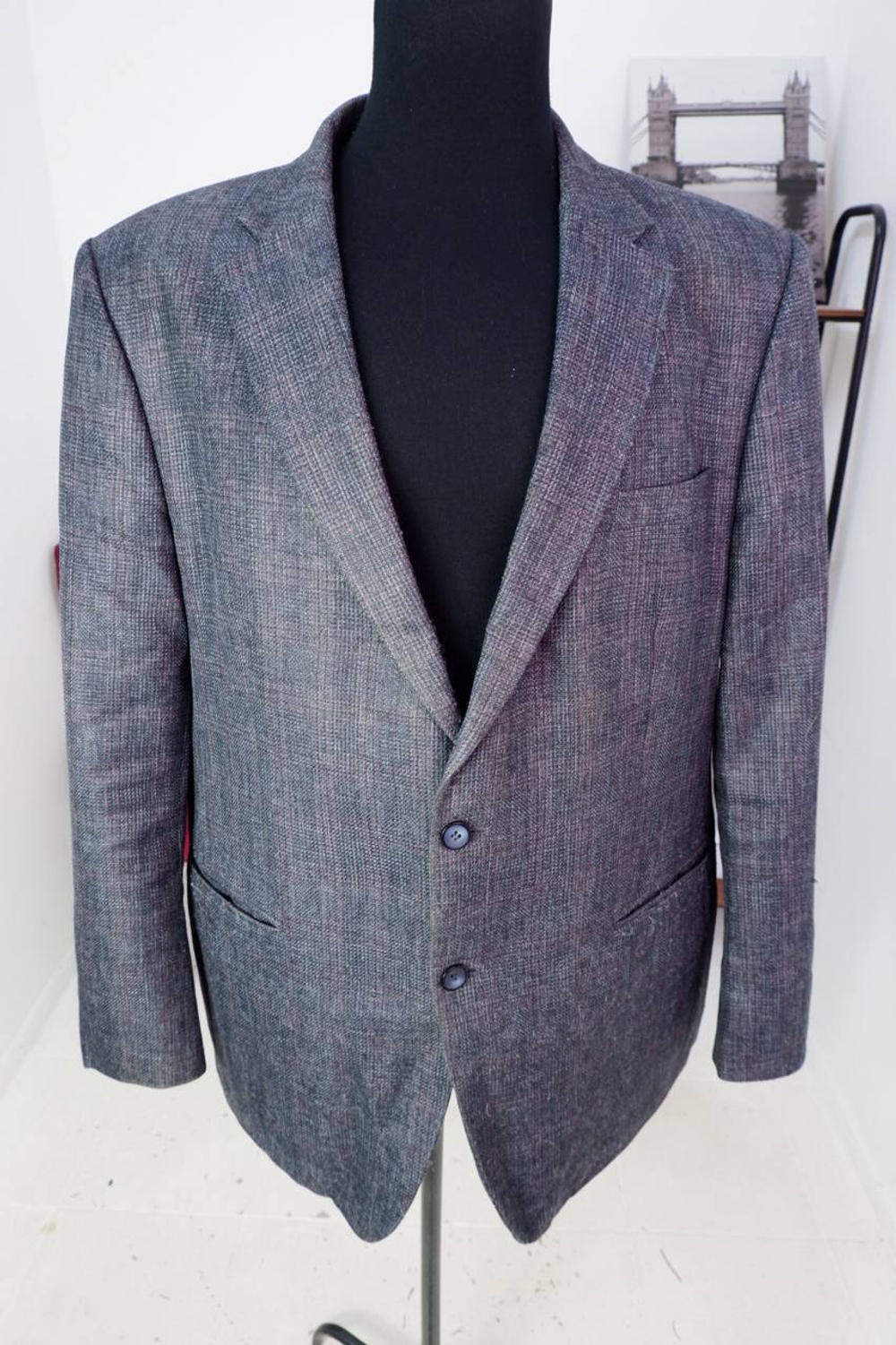 Пиджак Dobroshiv офисный, визуально на 60 размер