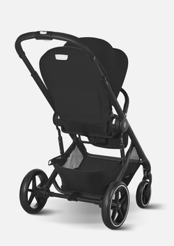 Cybex Детская коляска Balios S Lux BLK 2 в 1 цвет Moon Black
