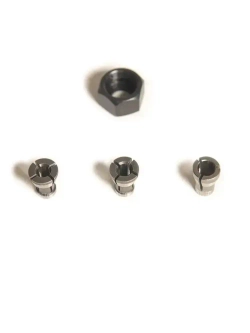 Набор цанг для фрезера RT0700C с гайкой