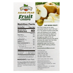 Brothers-All-Natural, Fruit Crisps, азиатская груша, 12 пакетиков на одну порцию, 10 г (0,35 унции)