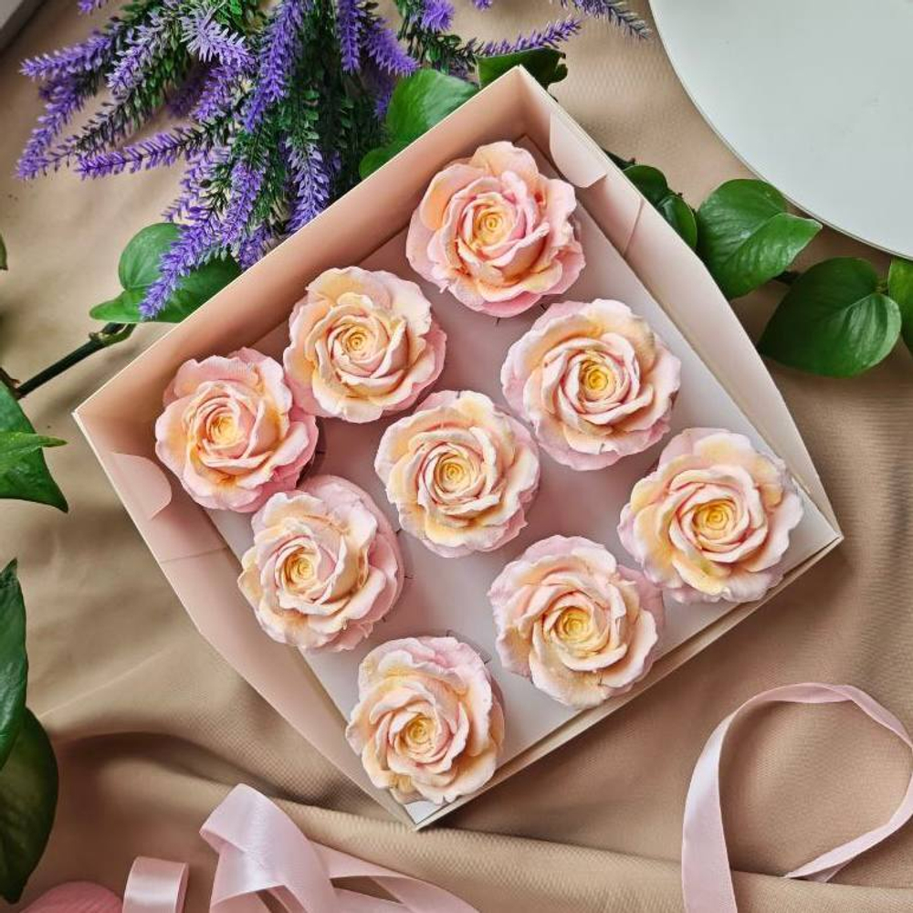 Набор “9 зефирных горшочков с яблочным конфитюром и корицей” — нежность, созданная вручную