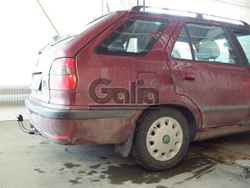 Фаркоп оцинкованный Galia S083A для Skoda Felicia универсал/фургон 1996-2002(паспорт и сертификат в комплекте)(без электрики)