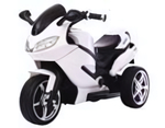 Мотоцикл эл., белый, аккум. 6V4.5AH*1, макс нагрузка до 15кг, макс скорость 3,5km/h, свет, звук, кор