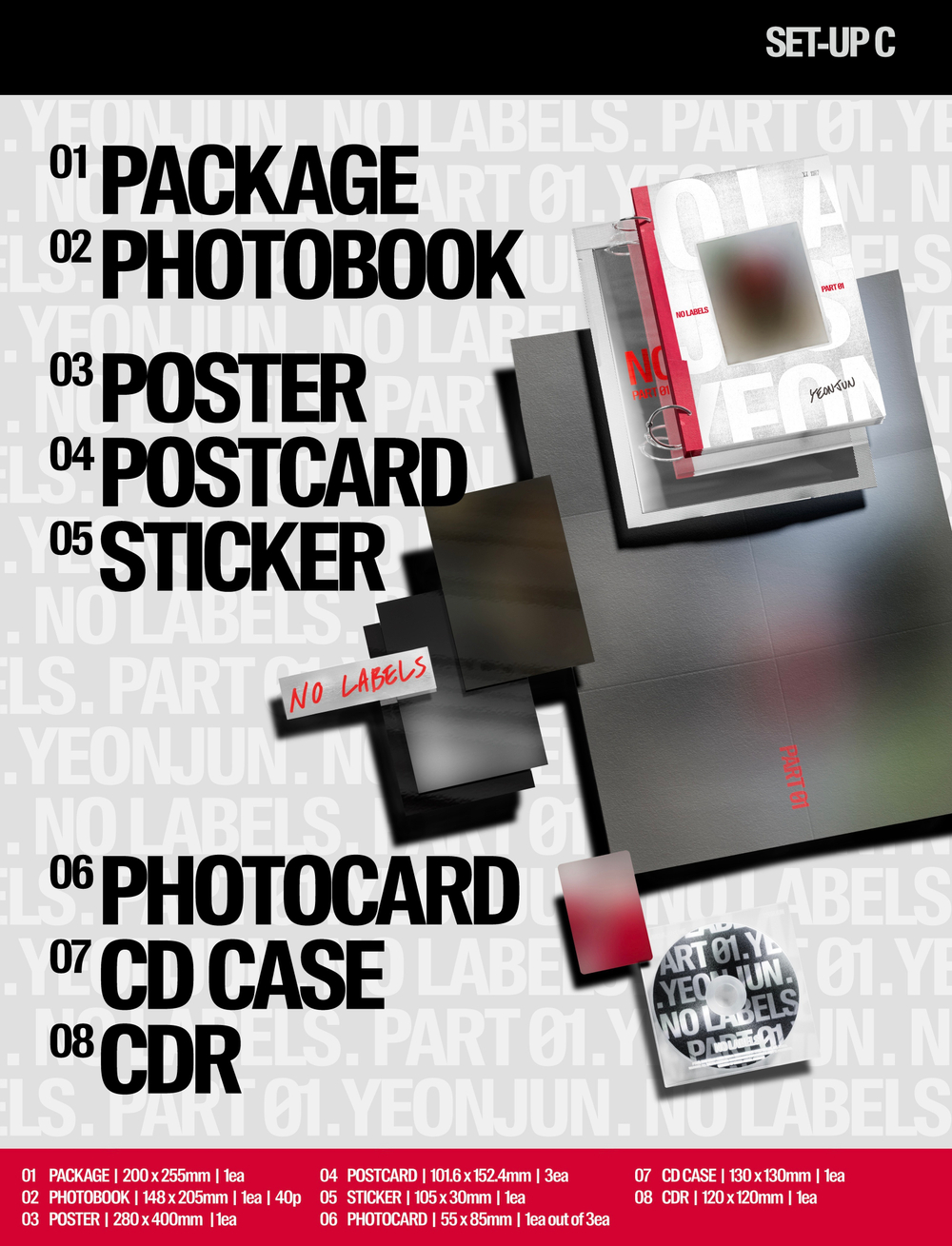 Альбом YEONJUN - NO LABELS: PART 01