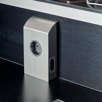 SFL Розетка BORN, накладная, нержавеющая сталь