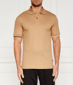 Поло Parlay 211 BOSS BLACK - светло-коричневый(50512682)