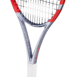 Теннисная ракетка Babolat Pure Strike Lite 4-gen - grey/fluo strike + струны