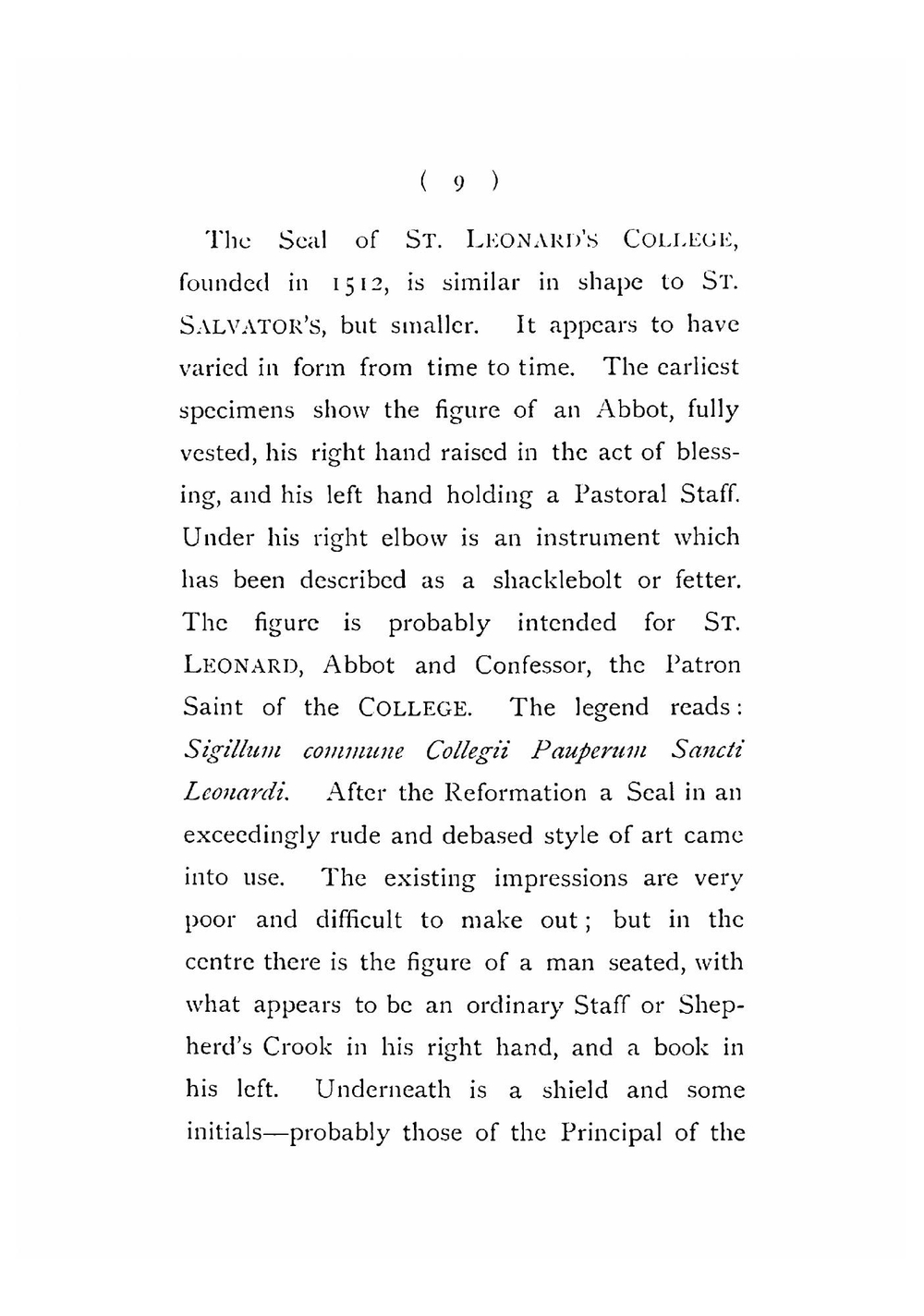 The heraldry of St. Andrews University | James Maitland Anderson