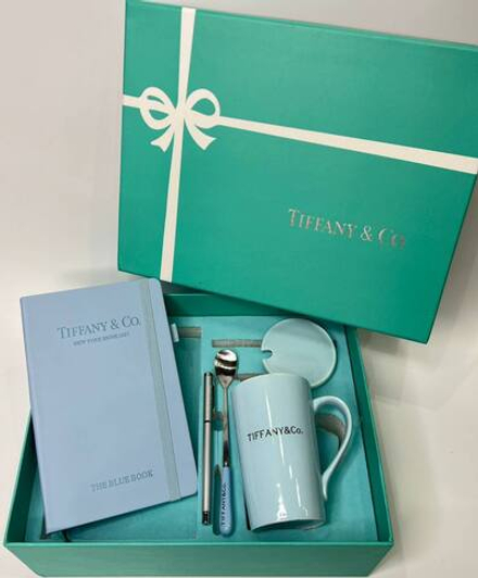 Набор Tiffany & Co. (блокнот + кружка + ручка)