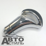 Ручка КПП  декоративная "Coolpart"- AC-141SLBL Silver-Black
