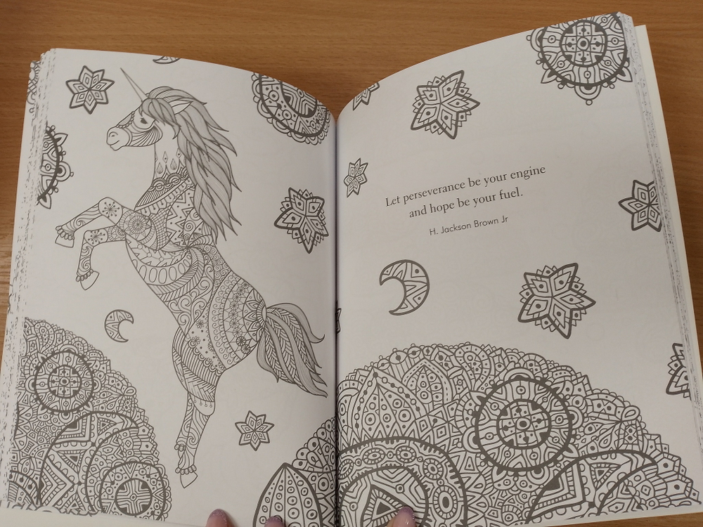 Keep Calm and Colour Unicorns