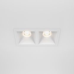 Модульный встраиваемый светодиодный светильник Maytoni Alfa LED DL043-02-10W3K-SQ-W