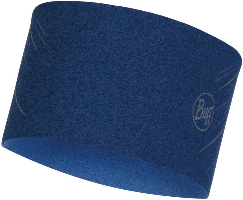 Теплая спортивная повязка на голову Buff Headband Tech Fleece R-Night Blue Фото 1