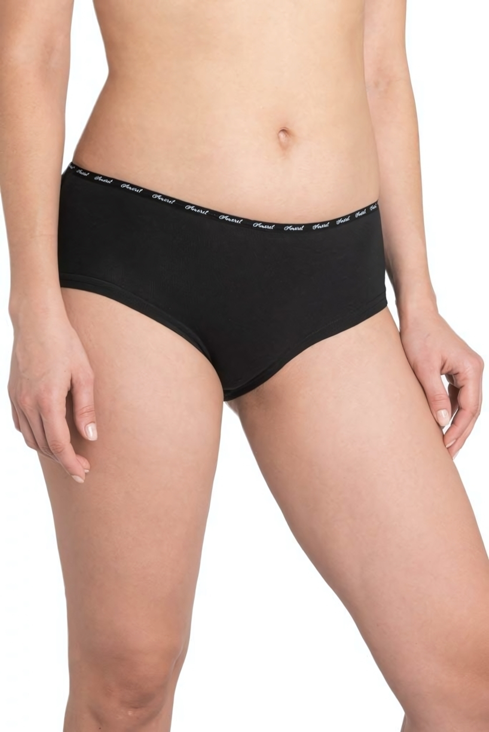 Трусы-шорты с узкой брендированной резинкой (Размер: S) (Цвет: белый)