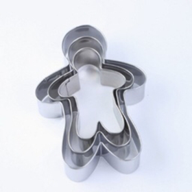 Вырубка для печенья Пряничный человечек (3 шт)