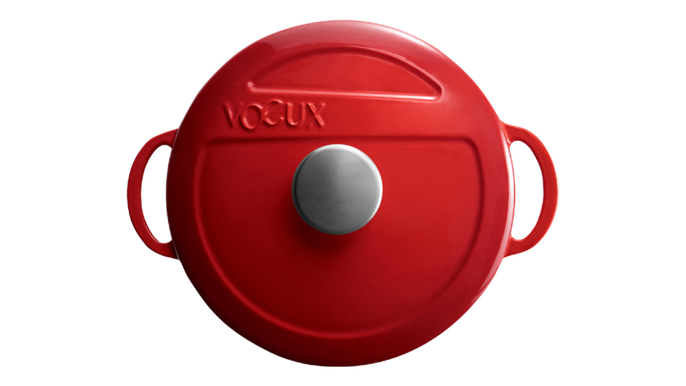 Кастрюля 5.5л Voeux L'amour красная